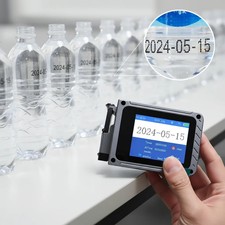 Compact Mini Handheld Inkjet Printer 12.7mm for Batch Code Date Label Printing picture