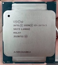 Intel Xeon E5 2673 V3 2.4GHz SR1Y3 12-Cores 30M LGA2011-3 CPU Processors 2673V3 picture