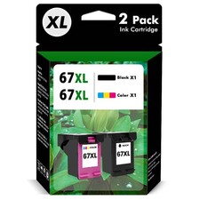 67XL Ink Cartridge for HP 67 Ink Envy 6000 6055e Deskjet 2700e 2800e 2852e 2855e picture