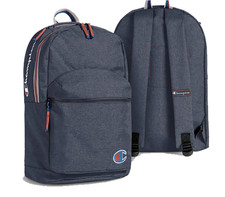 NWT Champion 21L Backpack Performance Student Multi-Purpose Heather Navy CS1002 picture