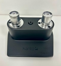 Kanto Dual Arm Desktop Mount for Computer Monitors - Black - Nice picture
