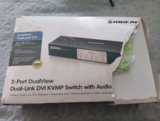 IOGEAR 2-Port DualView Dual-Link DVI KVMP Switch w USB 2.0 Hub n Audio GCS1642 picture