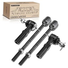 Set of 4, Front Inner & Outer Tie Rod End Kit, Compatible with Dodge Dakota picture