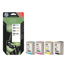 86 Partially New Genuine UNUSED HP 940XL Inkjet Cartridges 40% Ink  picture