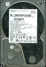 HDS723020BLA642 P/N: 0F16970  MLC: MNR6D0   HITACHI SATA 2TB  JAN-2012 picture