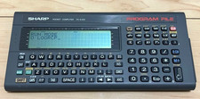 Junk Sharp PC-E200 Pocket Computer Program File Electronic Calculator Basic JP picture