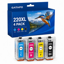 4PK T220XL 220XL Ink For Epson XP-420 XP-424 XP-320 WF2630 WF2660 WF2760 printer picture