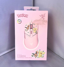 Razer Cobra Pikachu & Eevee Edition Wired Optical Mouse 8500 DPI RGB Pink picture