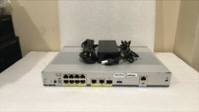 CISCO ISR C1111-8P 8-Port Gigabit Integrated Router DUAL GigE WAN Port C1111 8P picture