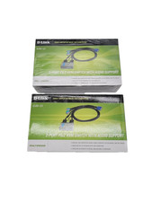 Lot of 2 D-Link (KVM-121) 2-Port PS/2 KVM Switch with Audio Support picture