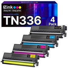 E Z Ink Compatible Toner Cartridges For Brother Tn336 4 Pack High Yield picture