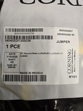 Corning 040402G5120003M 3 Meter Fiber Optic Jumper LC Duplex Zipcord Cable (OS2) picture