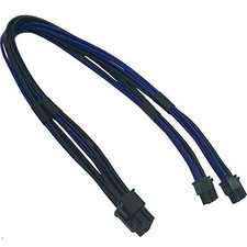 Dual Mini 6 Pin to 8 Pin PCI Express Video Card Power Adapter Cable for Mac Pro picture
