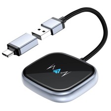 Wireless Android Auto Adapter, Wireless carplay Adapter, Latest NFC Touchscreen picture