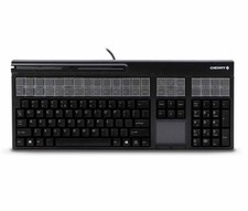 Cherry Keyboards LPOS,QWERTY USB W/TOUCHPAD BLK 3TRK USB 127 PROGR KEYS 42REL picture