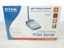 D-Link (DP-311P) Wireless Print Server (11 Mbps) (1 Centronics​) SEALED  picture