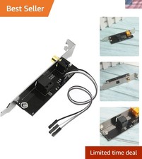 1 pcs SPDIF Optical and RCA Out Plate Cable Bracket for ASUS MSI Gigabyte Mot... picture