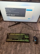 LG UltraGear 27GS40W-B 27” 180Hz Gaming Monitor FreeSync HDMI Mouse Keyboard picture