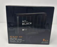 WD BLACK D10 8TB Game Drive USB Desktop External HDD - ‎WDBA3P0080HBK-NESN picture