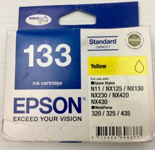 Epson 133 Ink Cartridge Pack Genuine Yellow  picture