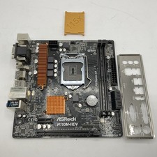 ASRock H110M-HDV Socket LGA1151 DDR4 MicroATX Desktop Motherboard w I/O Shield picture