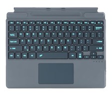Zoof Keyboard Microsoft Surface Pro 8/9/10/11/X/Copilot+ Gray Backlit New In Box picture
