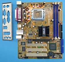ASUS P5PE-VM REV:1.02G DDR1 - mATX - Socket 775 - with I/O Shield #M2949 picture
