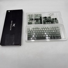 XVX Shine through Gradient Seaweed Green Keycaps - 136 Keys picture