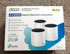 TP-LINK Deco X55 AX3000 Wi-Fi 6 Mesh Router System 3-Pack White 3000Mbps picture