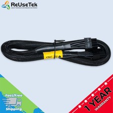 Universal 8-Pin Modular PSU to Dual 4-Pin EPS12V CPU Power Cable | 26 Inches picture