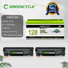 GREENCYCLE 2PK CRG128 C128 Toner Fit for Canon ImageCLASS D550 MF4570dw MF4580DN picture