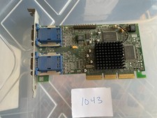 Matrox Millenium G450 DUAL HEAD 16MB 64 BIT AGP Video Card GPU 2x/4x G45+MDHA16D picture