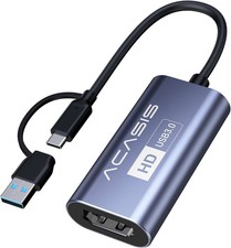 Acasis 4K 30Hz Video Capture Card 1080P 60FPS HDMI to USB Converter for PC Mac picture