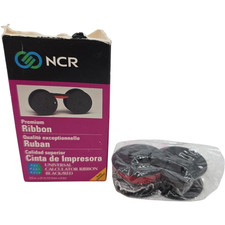 NCR Premium Ribbon 151085 Black Red Universal Calculator 1/2 in x 21 ft picture