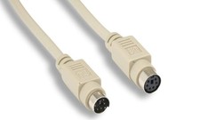 6FT Keyboard Mouse Extension Cable MiniDin6 Male Female PS2 picture