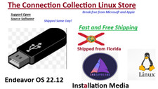 Endeavour OS Cassini 22.12 USB DRIVE XFCE SAME DAY SHIPPING FROM FL USA picture