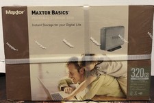 MAXTOR Personal Storage 3200 External Hard Drive 320GB 7200 RPM Digital Life NIB picture