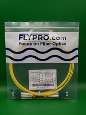 Flypro OS2 LCU-LCU SM DX 2M LSZH  Fiber Optic Patch Cables - Lot Of 10 picture