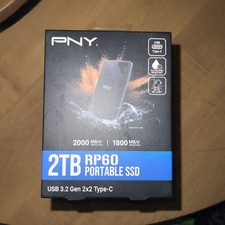 PNY 2TB USB 3.2 Gen 2x2 Type-C Portable SSD picture