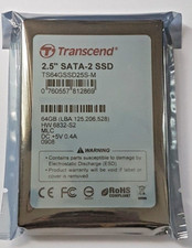 64GB SATA II Transcend SSD TS64GSSD25S-M 2D-NAND MLC 2.5