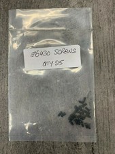 NEW DELL LATITUDE E6430 BOTTOM SCREW LOT OF 25 SCREWS M2.5 x 5 picture