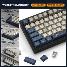 Retro Comic PBT Keycaps Set - Cherry Profile, Custom Mechanical Keyboard Accesso picture