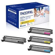 4PK TN229XL TN229 High Yield Toner Cartridge For BrotherHL-L3280CDW MFC-L3780CDW picture