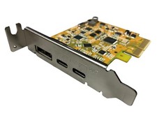 MR7MR  SUNIX UPA2015 10G & DisplayPort Alt-Mode PCI-e Host Dual USB Type-C NEW picture