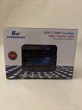  Kingwin SuperSpeed USB3.0 Dual Bay SATA HDD Docking Station (PD-2537U3) picture
