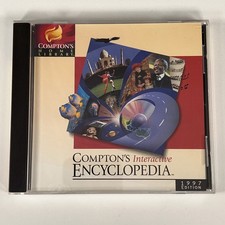 Compton's Interactive Encyclopedia 1997 Edition CD-ROM Software Disc Vintage PC picture