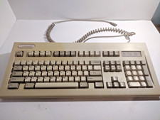 Vintage Compaq PS/2 RT101  Beige mechanical keyboard tested and working picture
