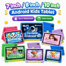 10pcs 7in 8in 10in Kids Tablet Android Pad 32GB 64GB 128GB ROM 5GWifi Shockproof picture