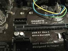 Gigabyte GA-H110-D3A  8GB ram, ssd m.2 sata, window pro , 6 PCIE MINING ETC BTC picture