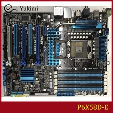 FOR ASUS P6X58D-E DDR3*6 LGA 1366 24GB Intel X58 ATX Ｍotherboard Test OK picture